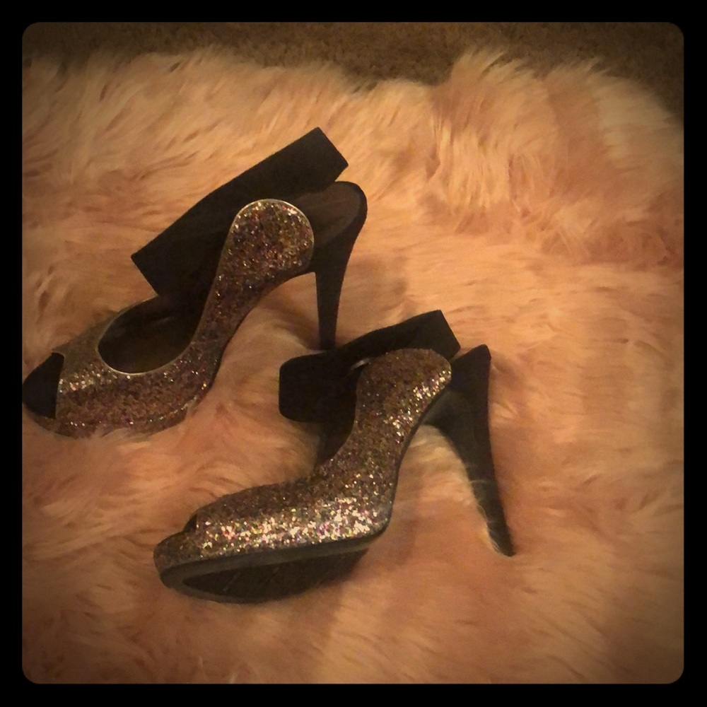 Michael Shannon Sparkle 5” Heels..Sz 10m